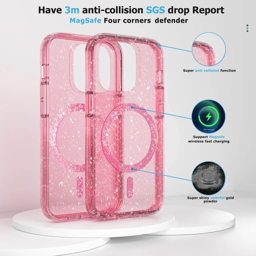 2M anti-collision phone case pink
