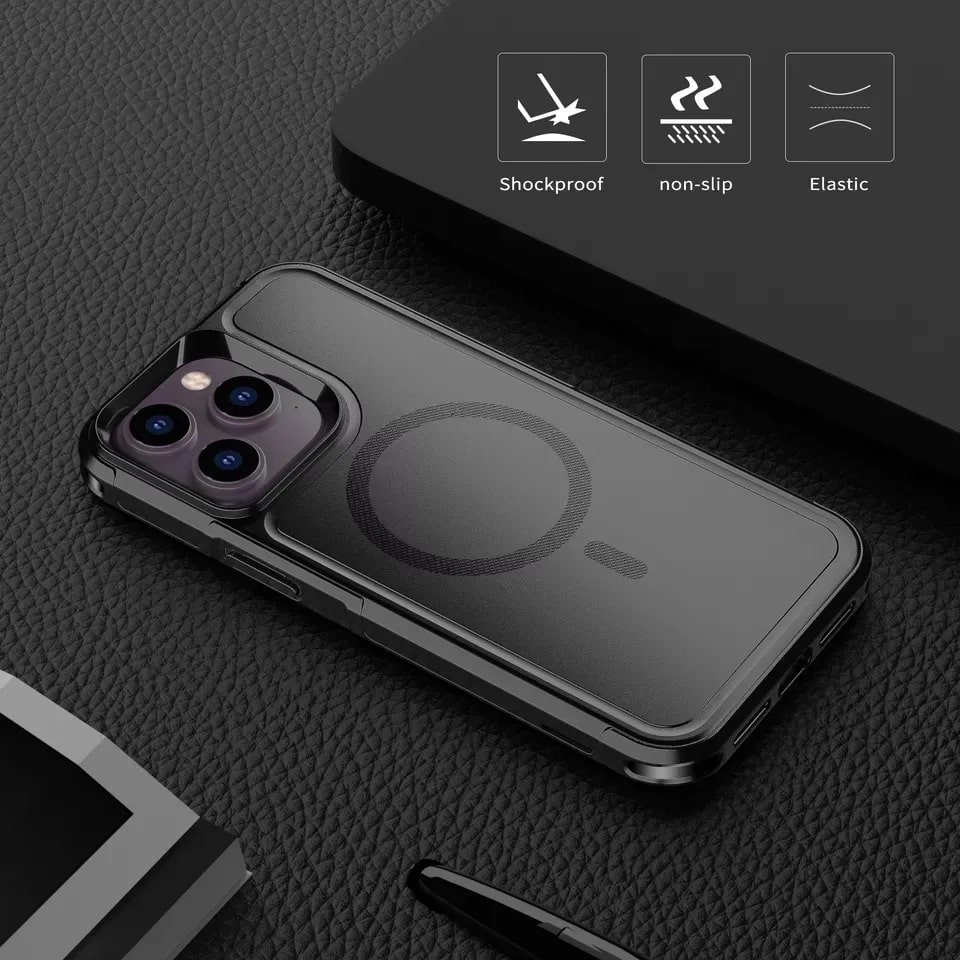 Armor Soft Phone Cover For iPhone 14 Pro Max