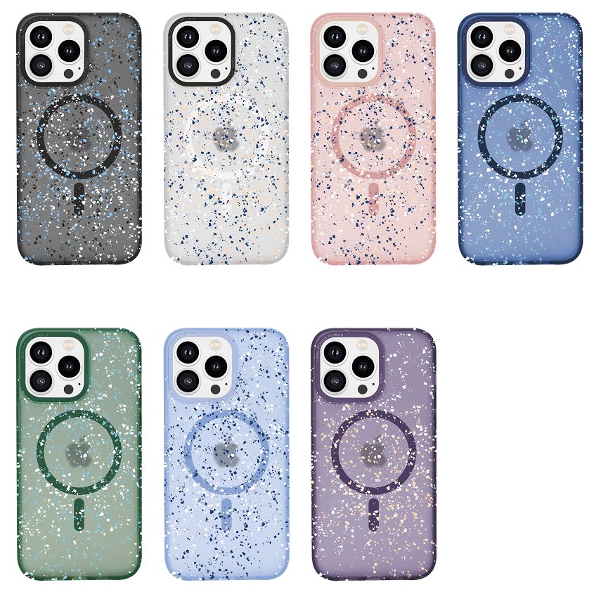 Ink spreading phone case