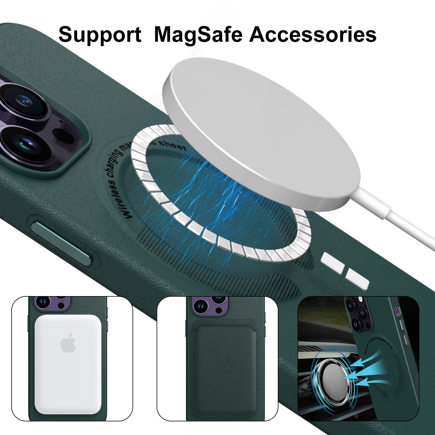 phone case with magnetic back