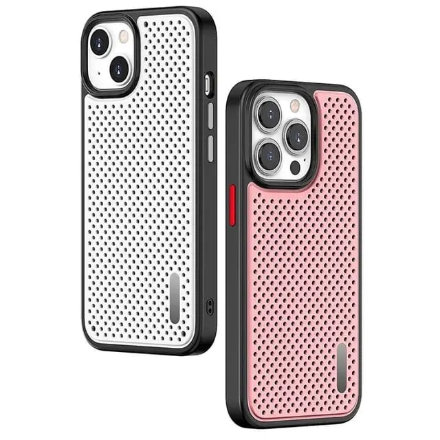 Customizable Breathable Protective Hardshell Phone Cases for iPhone
