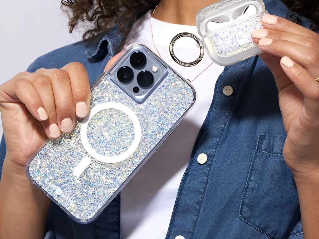 magsafe iphone case glanzende diamant