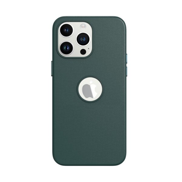 πράσινη δερμάτινη θήκη iphone magsafe