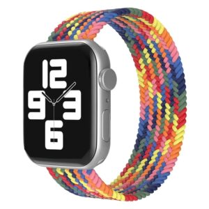 bracelete trançada para apple watch com loop solo