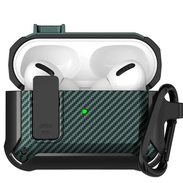 AirPods Pro Case With Keychain and Lock Clip