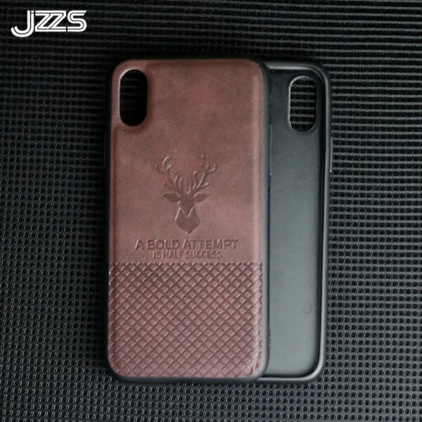 Embossing Protective Leather Phone Case
