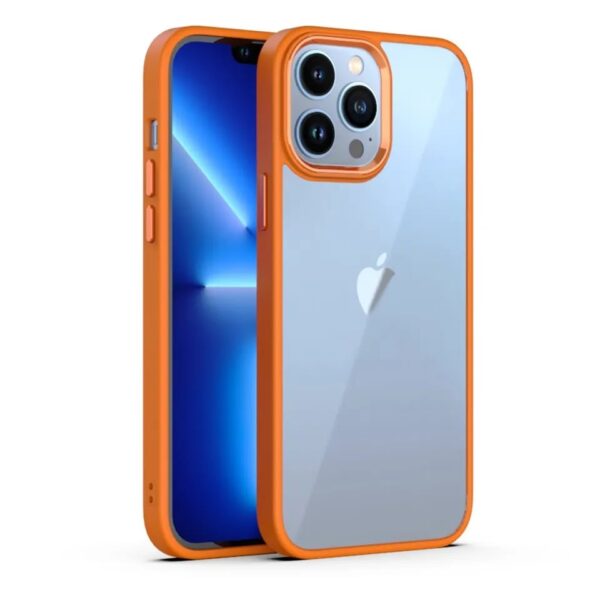 Shockproof Combo Acrylic Clear iPhone Case