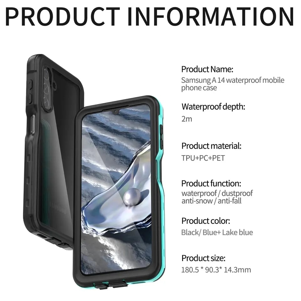 Wasserdichte Abdeckung für Samsung Galaxy A54 5G