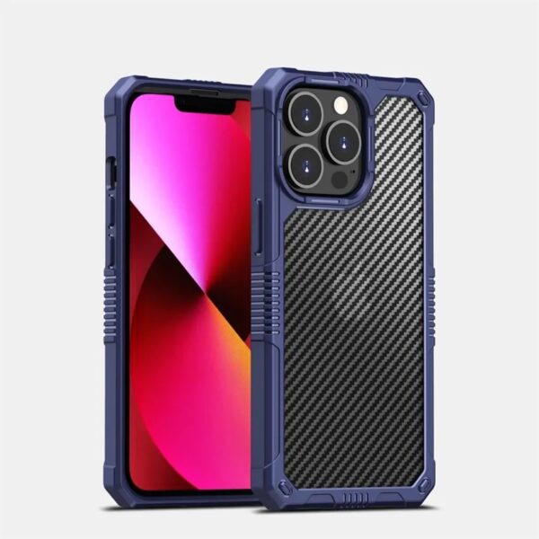 Carbon Fiber Frosted iPhone Cover
