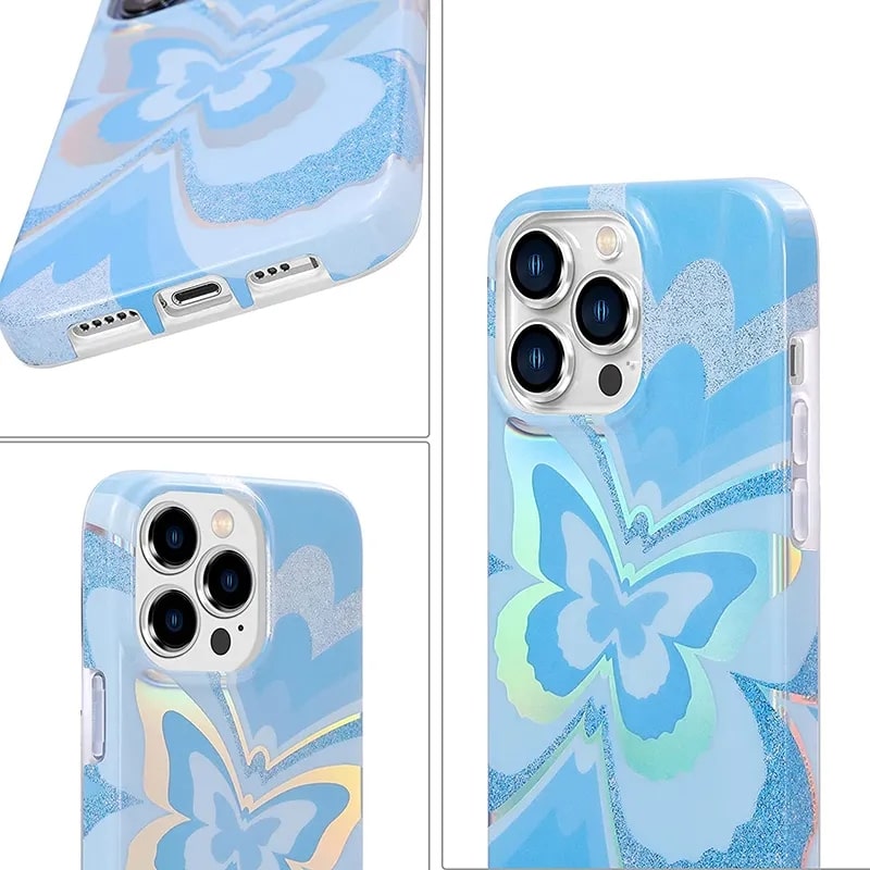 Holographic Butterfly Phone Cases