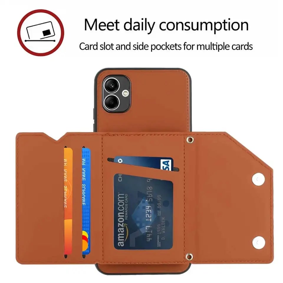 Leather Phone Case For Samsung Galaxy A54