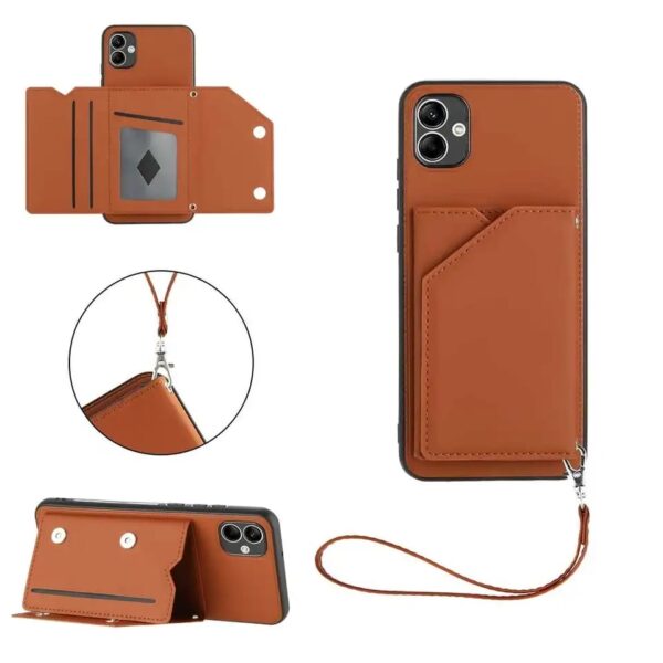 Leather Phone Case For Samsung Galaxy A54