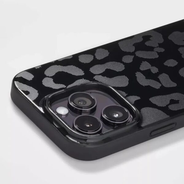 Fundas de teléfono IML con estampado de leopardo para iPhone