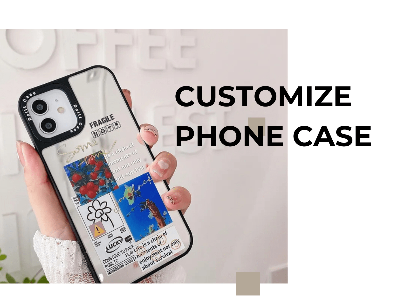 How to customize a phone case