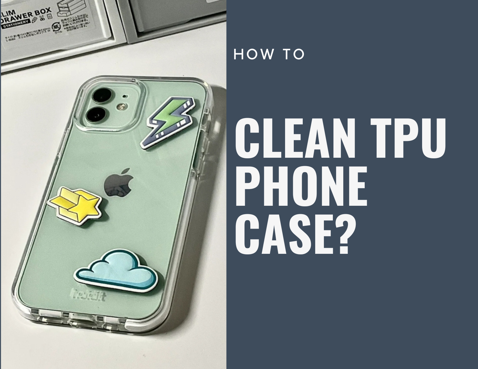 how to clean tpu phone case banner
