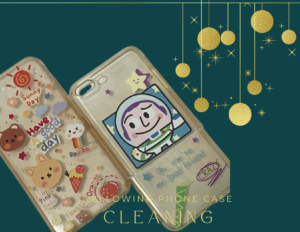 How to clean yellowing phone case