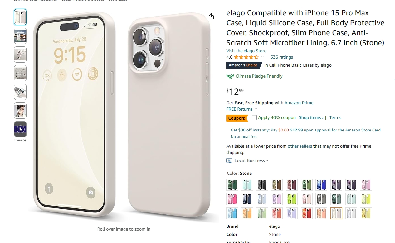 siliconen hoesje vs frosted case amazon