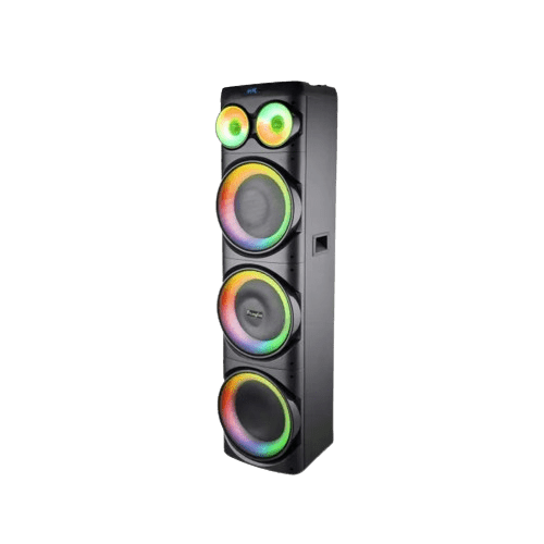triple 12 speakers flashing light