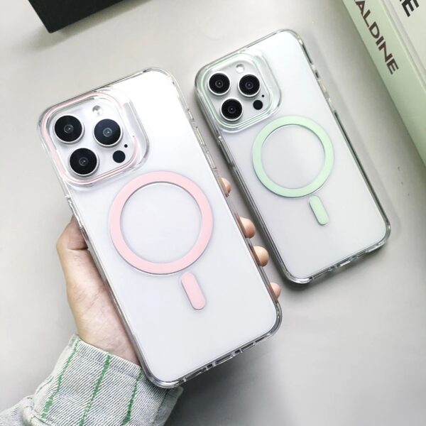 clear acrylic magnetic phone case