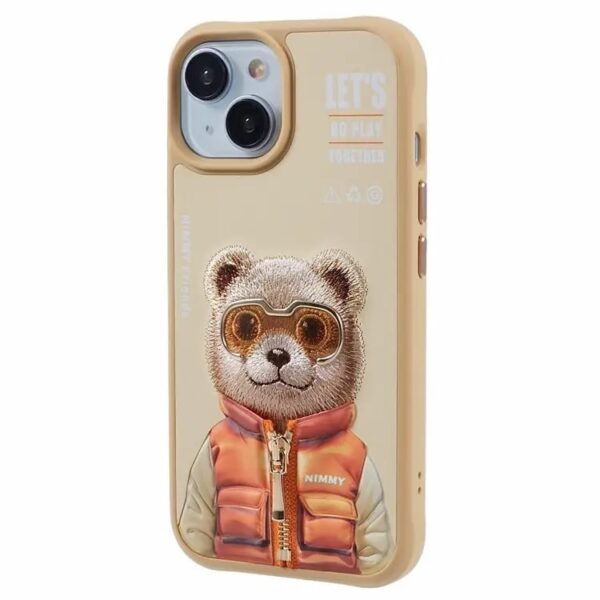 embroidery protective case bear